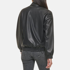 leather flight bomber jacket | flight bomber leather jacket