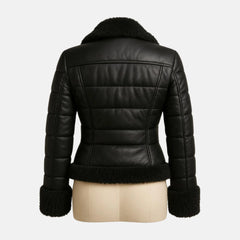 Fur Coat Aviator Jacket Women