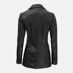 Esme Echelon Women's Leather Blazer Jacket