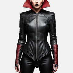 Grimora Vampire Leather Jacket Women