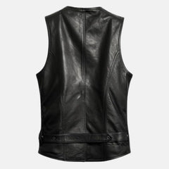 Cowboy Western style Leather Vests