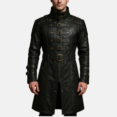 Night born Gothic Trench Coat