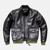 Bomber Leather Flight Jacket