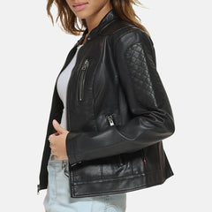 Rave Leather Biker Jacket | Women's Biker Jacket