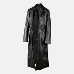 Selene Modern Trendy Style Women’s Leather Overcoat