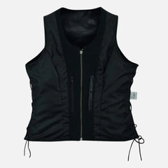 Selene Side Lace Women’s Leather Vest