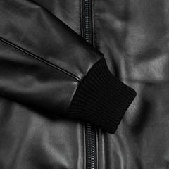 Leather Bomber Jacket for Men