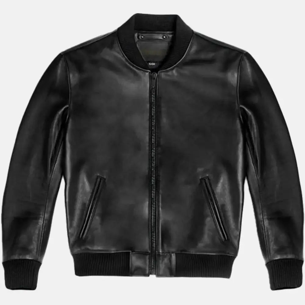 Black Bomber Jacket