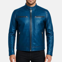 Vincent Zip Up Style Mens Motorcycle Jacket