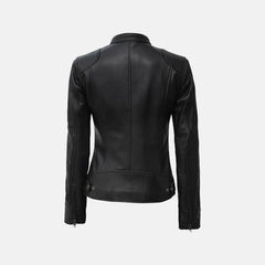 Ariene Leather Biker Jacket | Women's biker jacket