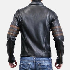 Beckett Brown Biker Leather Jackets For Men