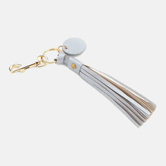 Leather Tassel Key Fob