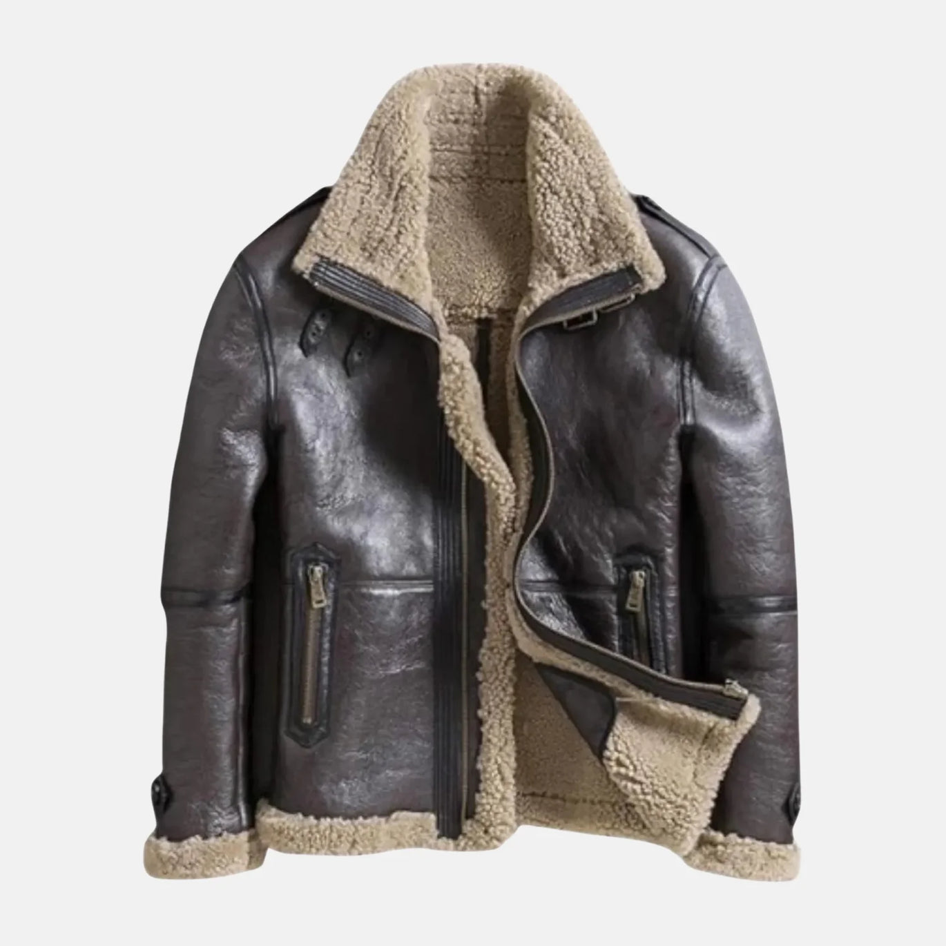 Aviator Jacket Men | Leather Aviator Jacket