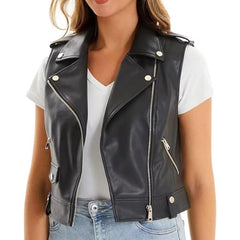 Rogue Rider Womens Leather Vest